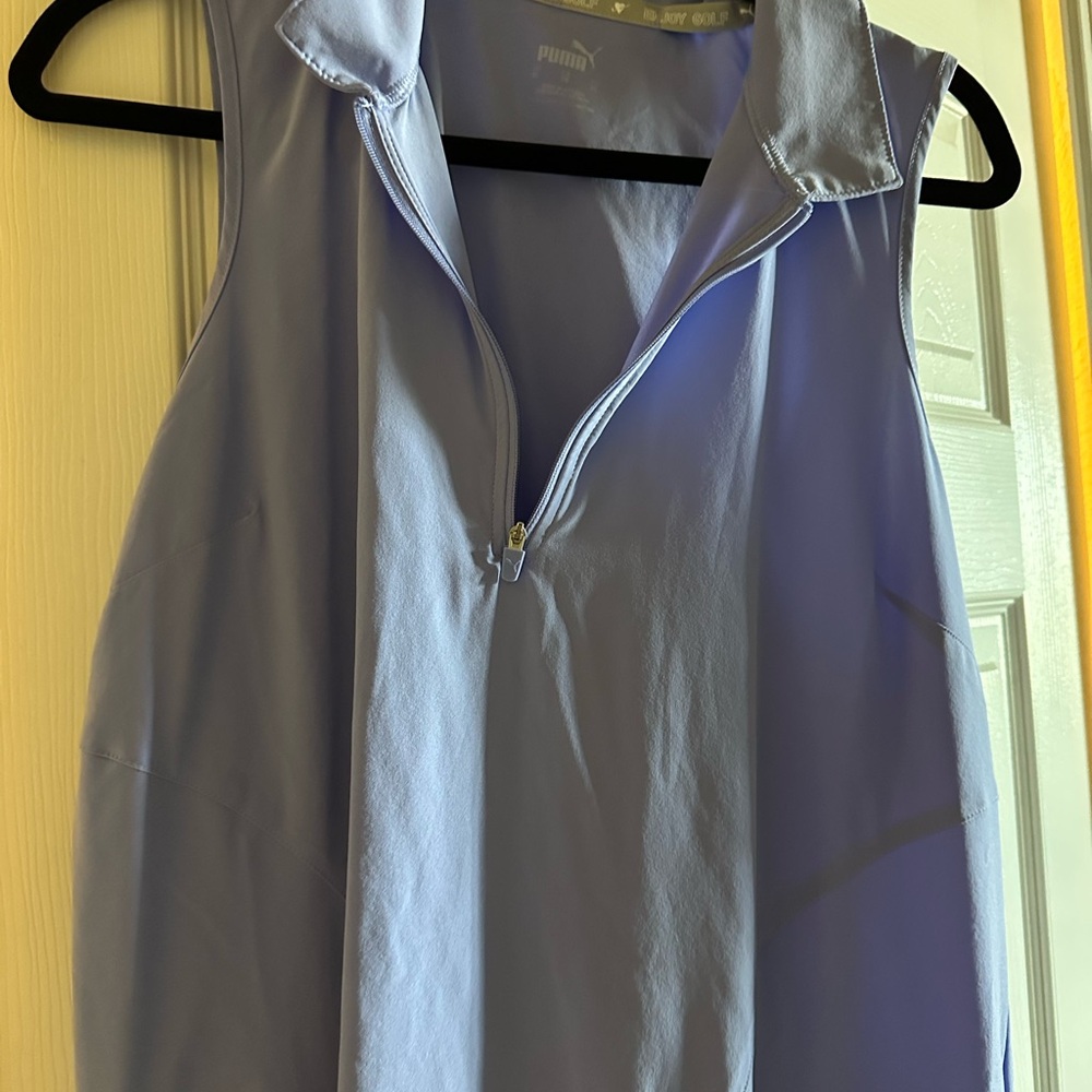 Puma Women's Light Blue Zip-Up Dress